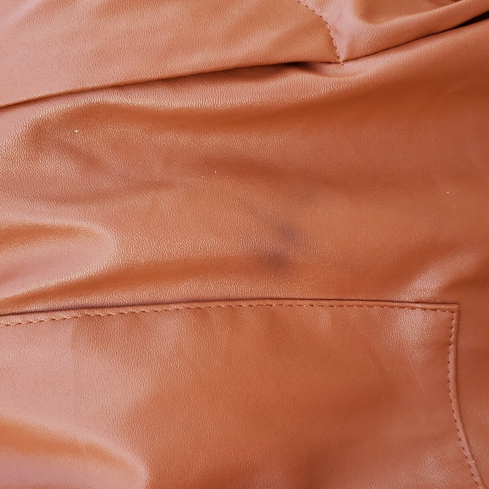 Faux Leather Shorts - Picture 3 of 4